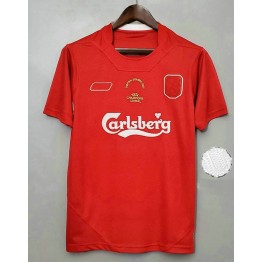Retro Liverpool McMANAMAN Gerrard Alonso Vintage Soccer Jerseys