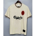 Retro Liverpool McMANAMAN Gerrard Alonso Vintage Soccer Jerseys
