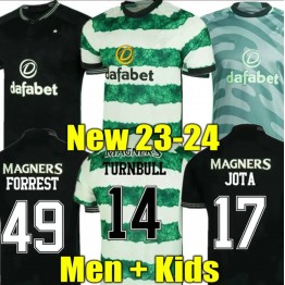 KYOGO 23 24 Celtic Soccer Jerseys JOTA FORREST