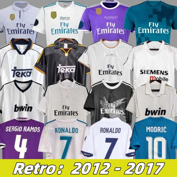 Retro Real Madrid 2012-2017 RONALDO BENZEMA MODRIĆ  KROOS