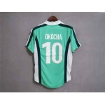 Nigeria Okocha  Retro 1994 1996  Soccer Jerseys Kanu Finidi