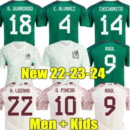 2023 Mexico Home Away RAUL A. Vega H.LOZANO Soccer Jersey