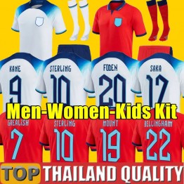 22 23 24 England GREALISH KANE RASHFORD SANCHO Soccer Jerseys
