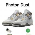 Jordan 4 Retro Basketball Shoes Men 4s Military Black Cat