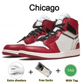 Jordan 1s Basketball Shoes University Blue Chicago Red