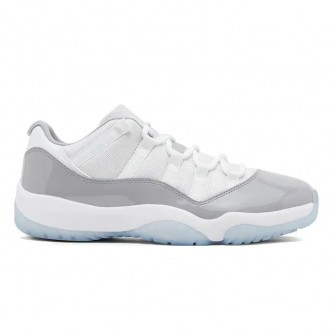 Jordan 11 Basketball Shoe Cool Grey 11s Midnight Navy 25th Anniversary