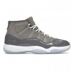 Jordan 11 Basketball Shoe Cool Grey 11s Midnight Navy 25th Anniversary