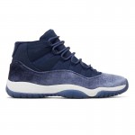 Jordan 11 Basketball Shoe Cool Grey 11s Midnight Navy 25th Anniversary