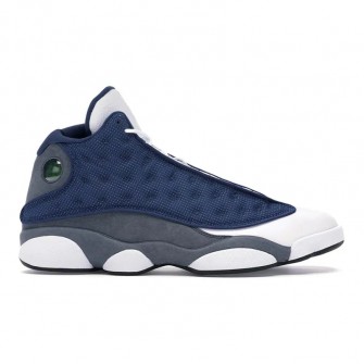 Jordan 13 Sneaker Navy Del Sol French Blue Basketball shoe