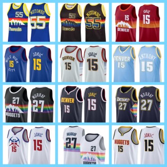 2023 Denver Nuggets Jamal Murray Jokic Michael Porter Jr. Basketball Jerseys
