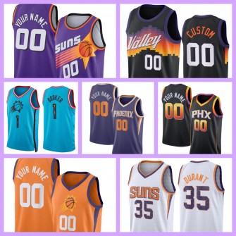 2023 Phoenix Sun Booker Kevin Durant BEAL Basketball Jerseys