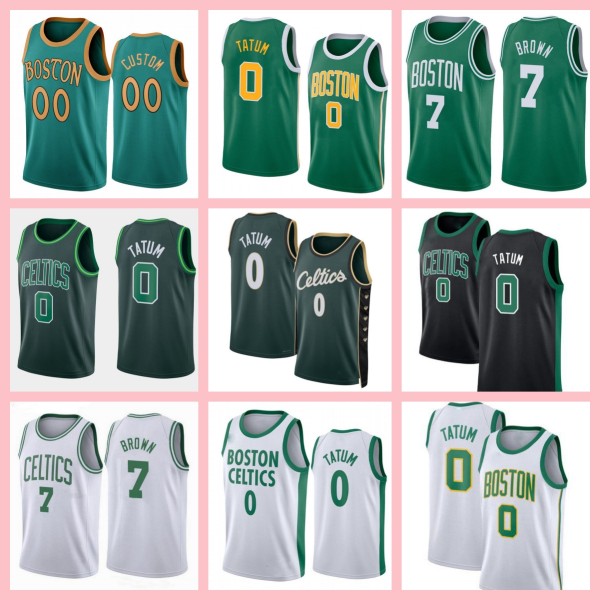 2023 Boston Celtic Tatum Jalen Brown Smart Basketball Jerseys