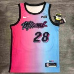 2023 Miami Heat Jimmy Butler Adebayo Dwyane Wade Baketball Jerseys