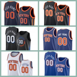 New York Knicks Jalen Brunson Julius Randle  Basketball Jerseys