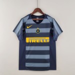 Retro Inter Milan MILITO SNEIJDER ZANETTI Baggio ADRIANO Soccer Jerseys