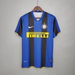 Retro Inter Milan MILITO SNEIJDER ZANETTI Baggio ADRIANO Soccer Jerseys