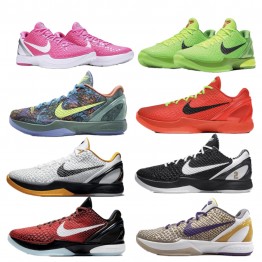 Mamba Kobe 6 Grinch Reverse PINK White Del Sol Prelude