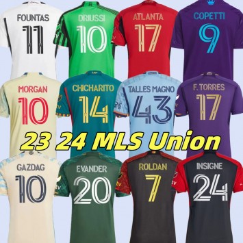 23 24 MLS LA Galaxy Soccer Jerseys Union Toronto INSIGNE LAFC VELA