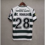 Sporting Lisbon Retro Ronaldo CR7 Adult and kids kit soccer jersey