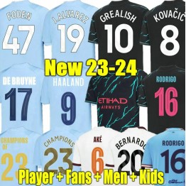 23/24 Man City Haaland DE BRUYNE GREALISH FODEN