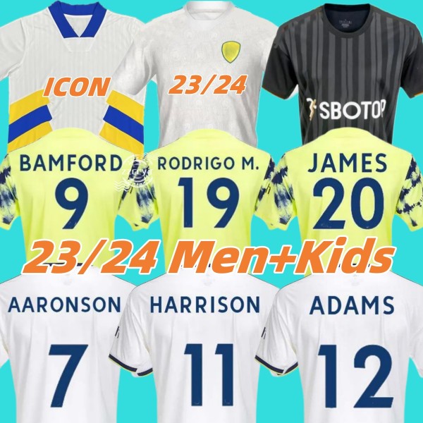 23/24 Leeds United BAMFORD Adams Aaronson HARRISON