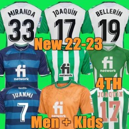 23 24 real Betis soccer Jerseys FEKIR HOME Manga Corta JOAQUIN