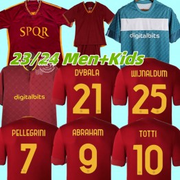 2023 Maglia Roma Dybala Belotti SOCCER JERSEYS 