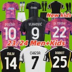 23 24 Juventus POGBA Soccer Jerseys DI MARIA BONUCCI 