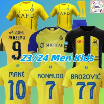 23 24 Al Nassr FC. Ronaldo MANE Saudi CR7 Ittihad Benzema Kante