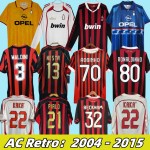 Retro AC Milan 06-07 09-10 13-14 PIRLO KAKA Inzaghi Nesta